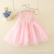 2017 baby girl party dress crianças vestidos projeta princesa coroa meninas tutu vestido fofo